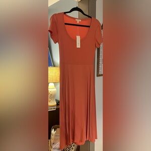 NWT See You Monday Coral Dress